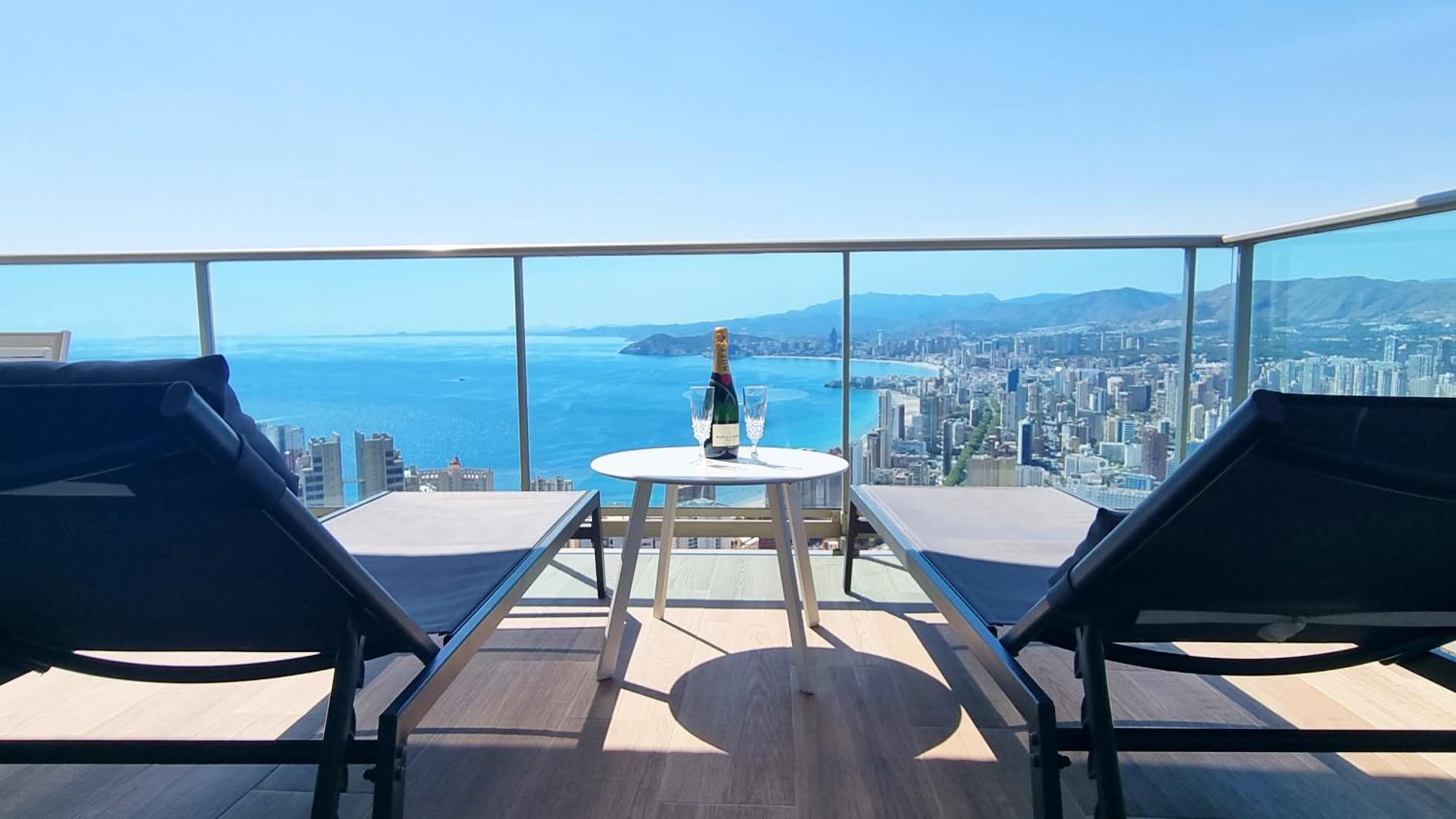 Skyscraper Apartment With Panoramic Views - Floor 38 Бенидорм Экстерьер фото