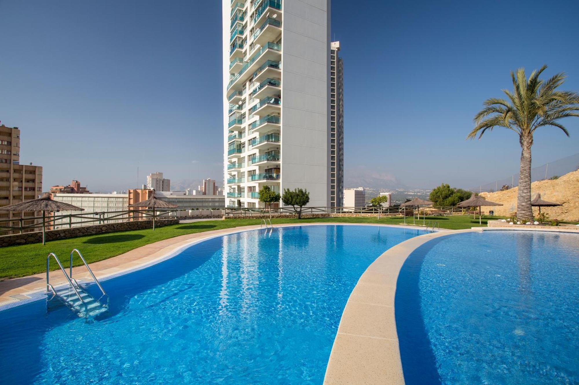 Skyscraper Apartment With Panoramic Views - Floor 38 Бенидорм Экстерьер фото